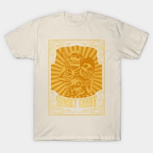 SUNSET CURVE BAND TSHIRT #4 T-Shirt